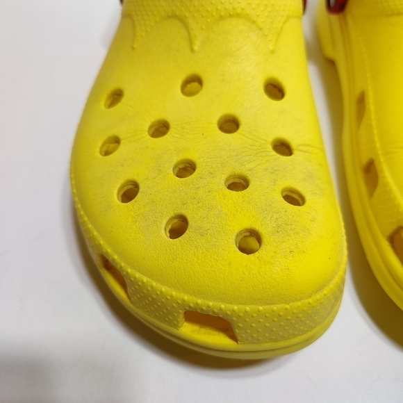 CROCS Classic Clogs College USC TROJANS Yellow Comfort Sandals Men's Size 12-13 - Picture 2 of 8